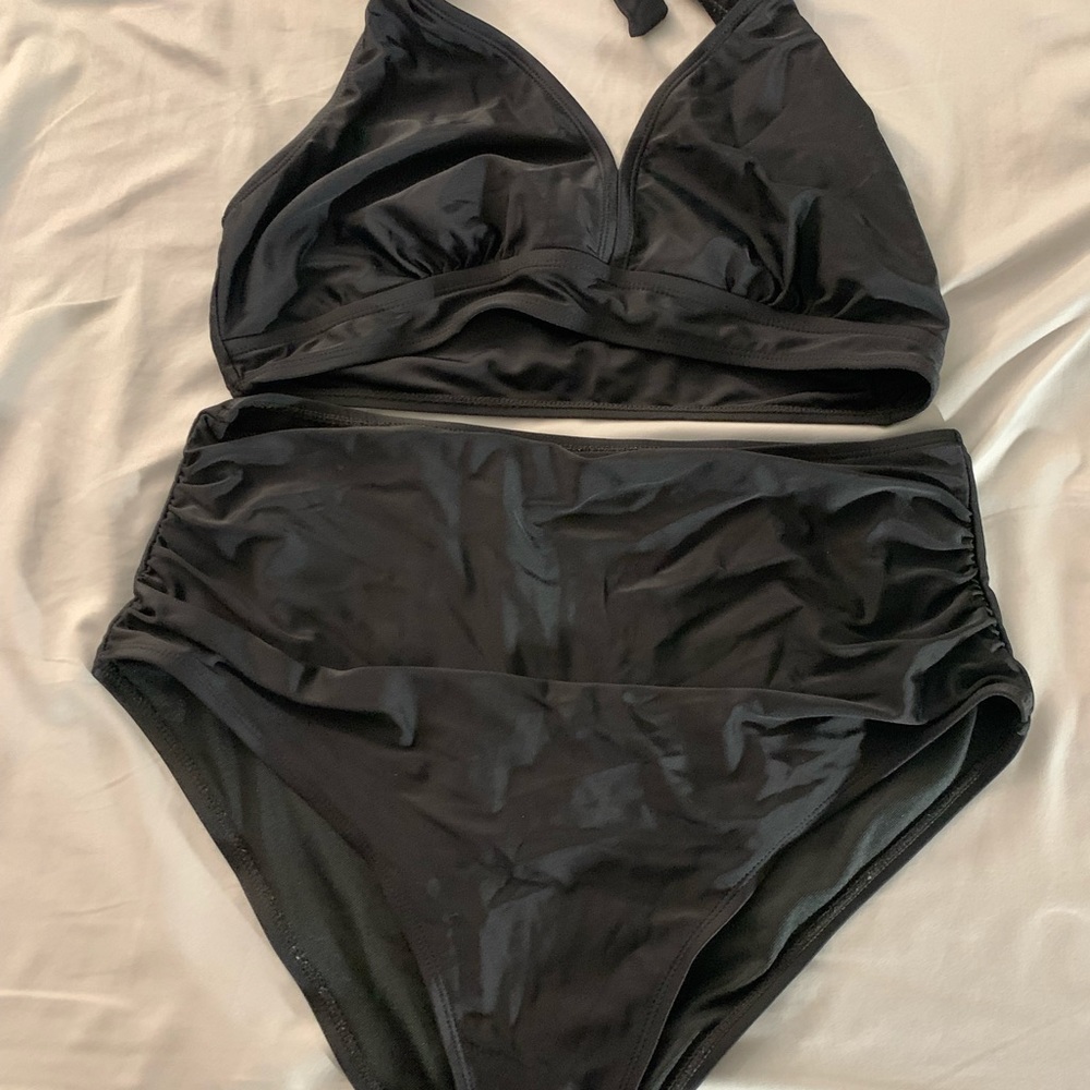 High-waisted 2pc Bikini